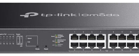 Conmutador Omada Gigabit 20p, con PoE+ 2 SFP ES220gmp T-link de 16 p
