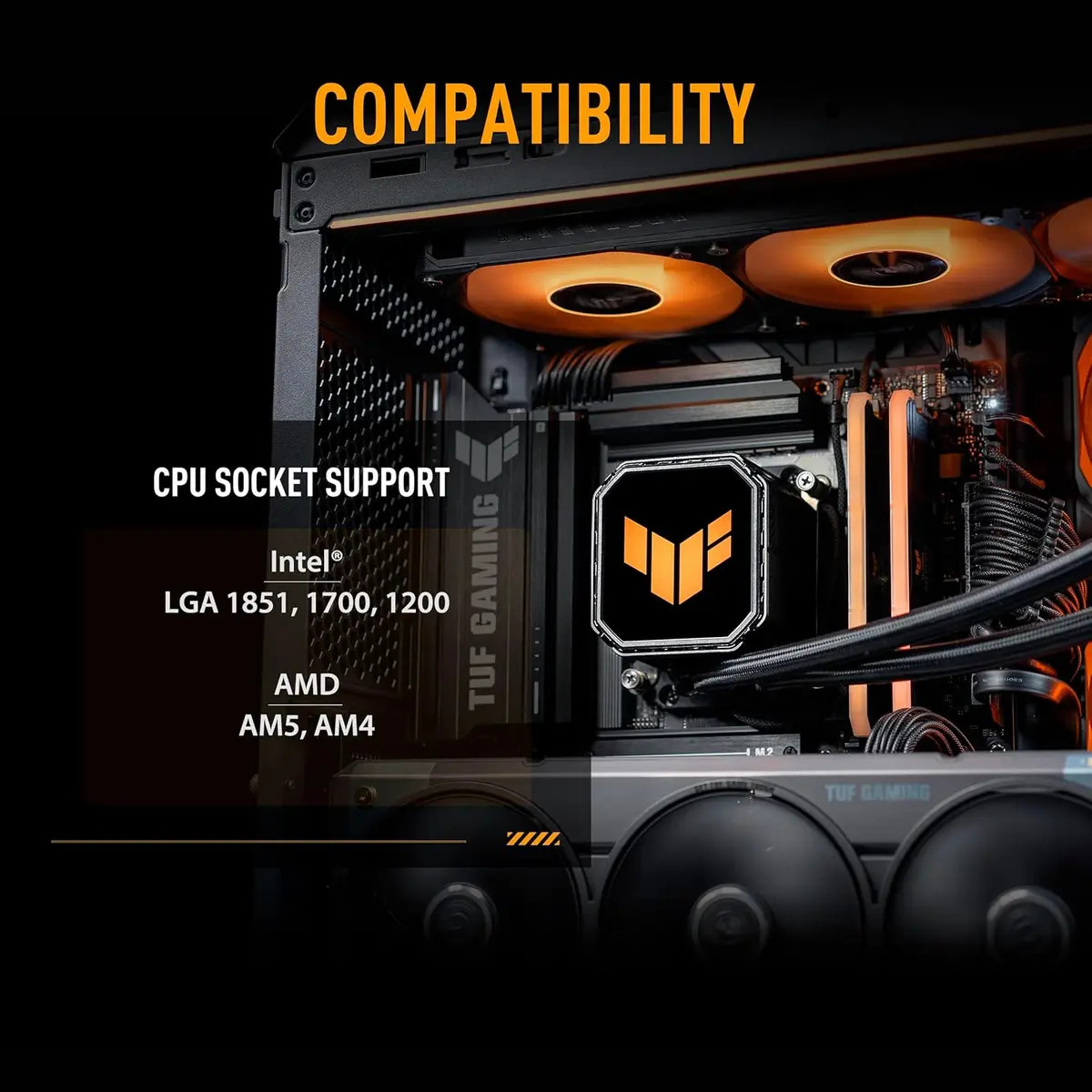 Water Cooler Asus Tuf Gaming Lc Iii 360 Argb Lcd Negro - Image 3