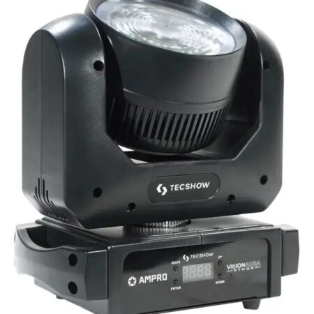 Cabezal Movil Lente Tipo Fresnel Tecshow Vision Aura Stage