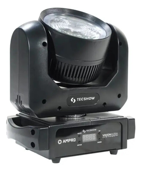 Cabezal Movil Lente Tipo Fresnel Tecshow Vision Aura Stage