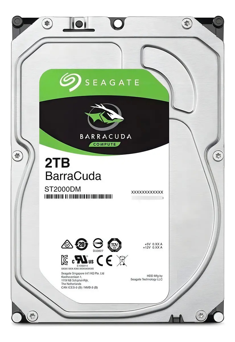 interno Seagate Barracuda ST2000DM008 2TB plata - Image 4