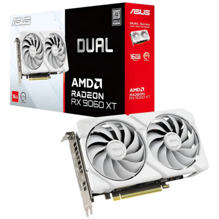 Placa De Video Asus Dual Rx 9060xt 16gb Pcie 5.0 Gddr6
