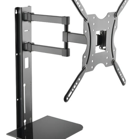 Soporte Pared Intelaid TV 32-55 Inclinable y Giratorio Negro