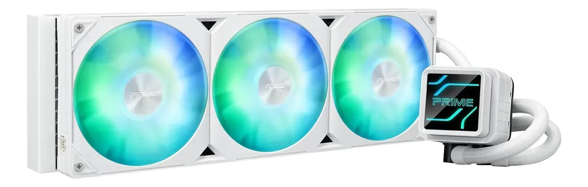 Water Cooler Cpu Asus Prime Lc 360 Argb White Am5 1851 Blanco - Image 2