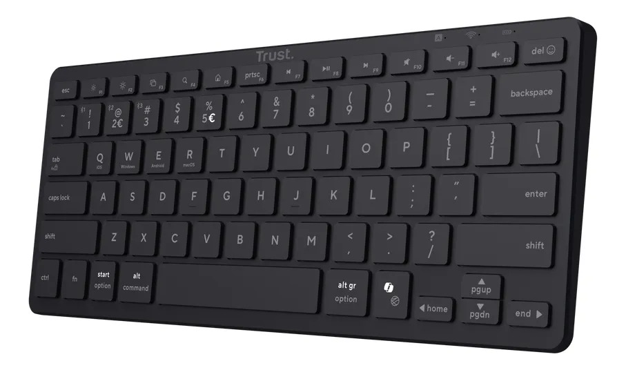 Teclado Bluethooth Nano Ii Multidevice Us Eng Trust 25730 - Image 3