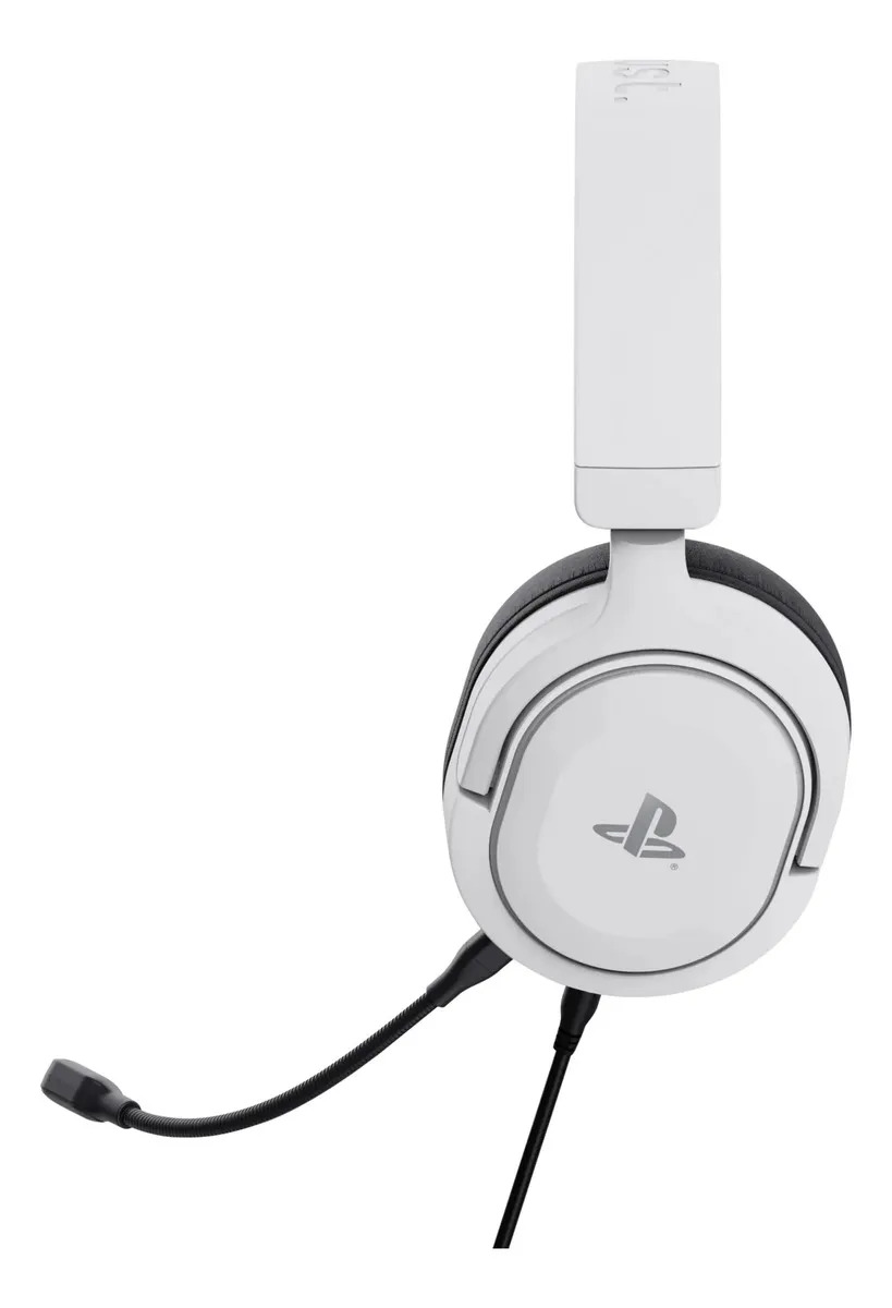 Auriculares Gaming Trust Gxt 498 Forta Black Ps5 & Pc Blanco - Image 5
