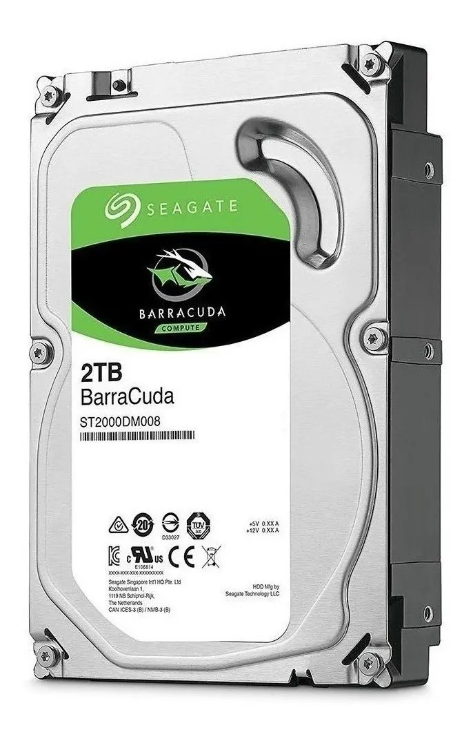 interno Seagate Barracuda ST2000DM008 2TB plata - Image 3