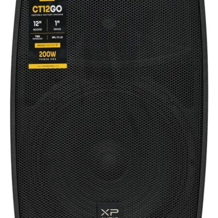 Bafle Portátil Xp Audio Ct12go Con Batería Y Dsp Integrado Negro
