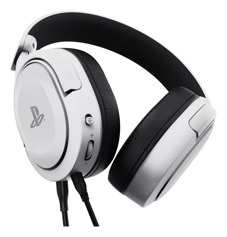 Auriculares Gaming Trust Gxt 498 Forta Black Ps5 & Pc Blanco - Image 3
