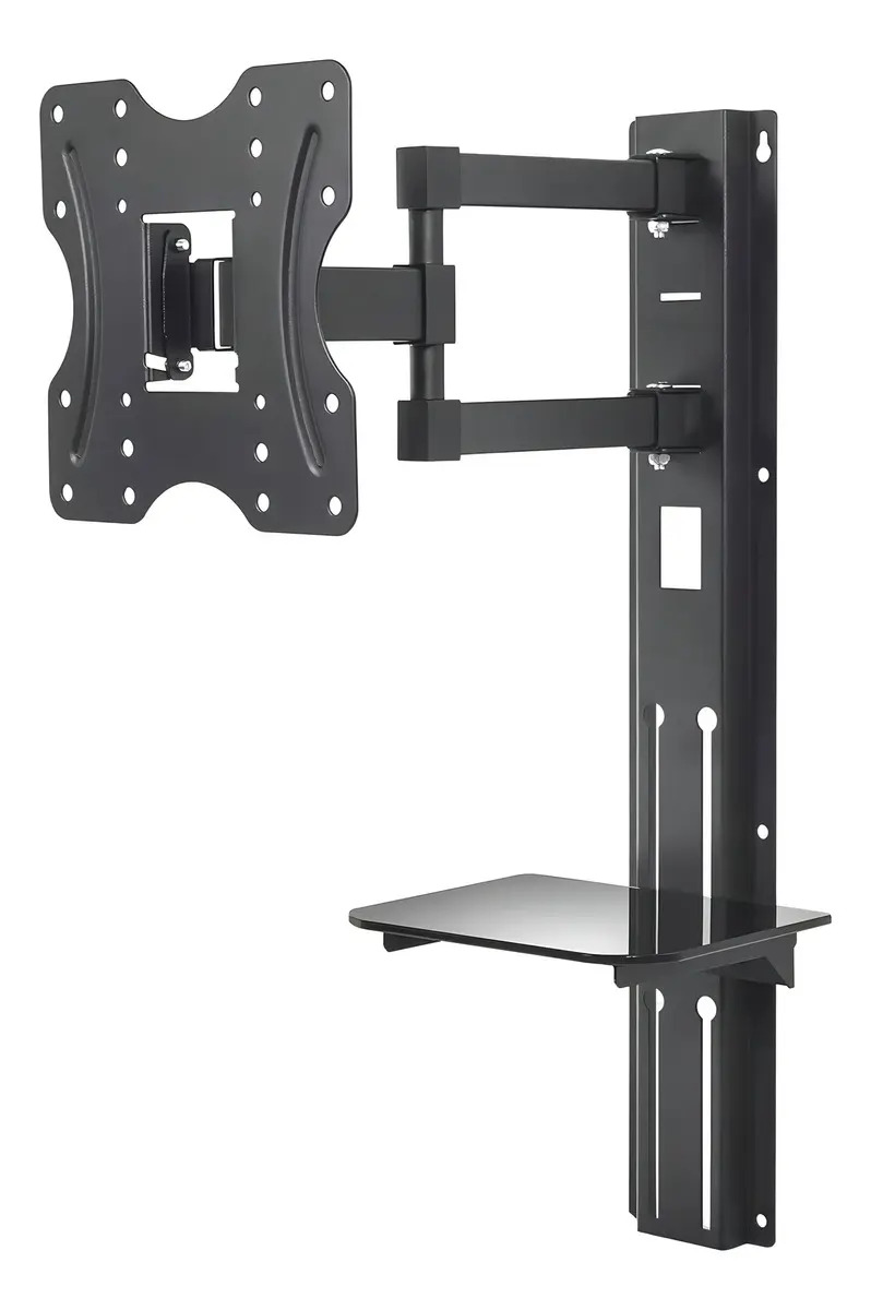 Soporte Pared Intelaid TV 32-55 Inclinable y Giratorio Negro - Image 3