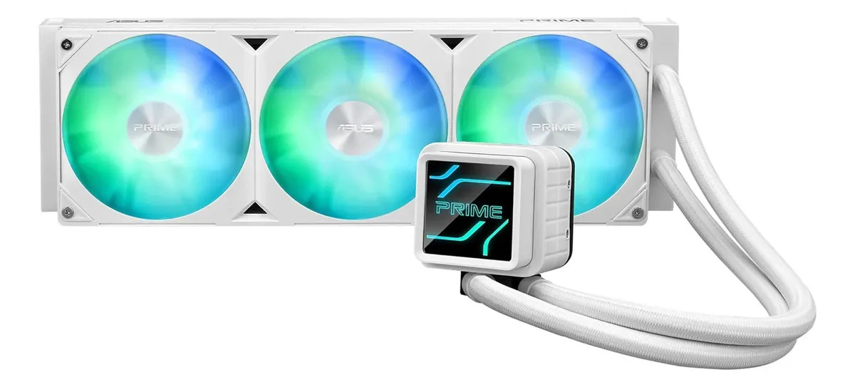 Water Cooler Cpu Asus Prime Lc 360 Argb White Am5 1851 Blanco