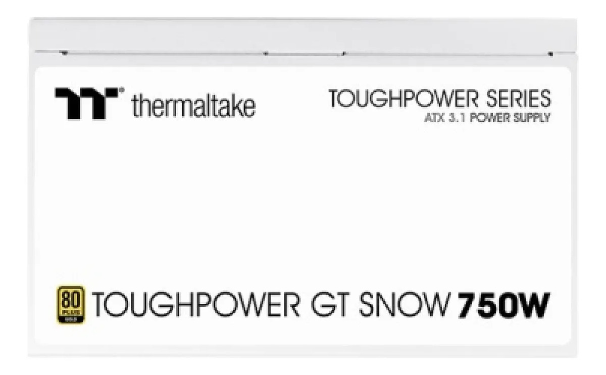 Fuente Gamer Thermaltake Tp Gt 750w 80 Plus Gold White - Image 3