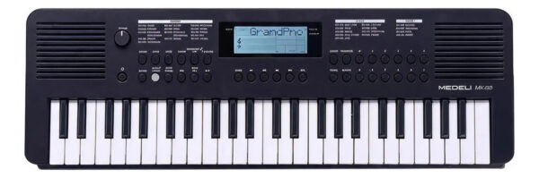 Teclado Organo 49 Teclas Sensitivas Medeli Mk49-bk