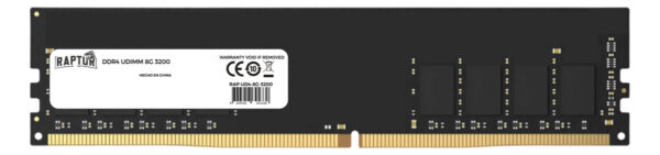 Memoria Ddr4 Raptor 8gb 3200 Mhz Legacy Rap-ud4-8g-3200