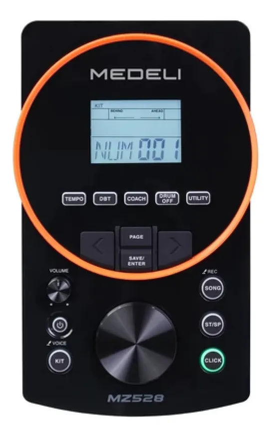 Bateria Electronica 8 Pads Sensitivos Medeli Mz528 - Image 5